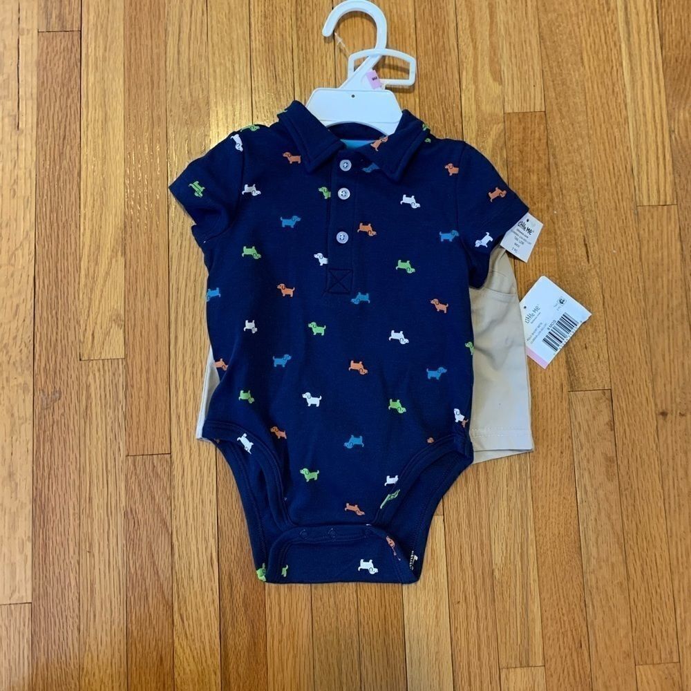 Brand New Little Me 2 PC Set. 9 Months.